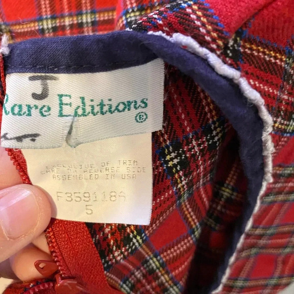 Vintage Rare Editions Holiday Dress - Picture 6 of 7